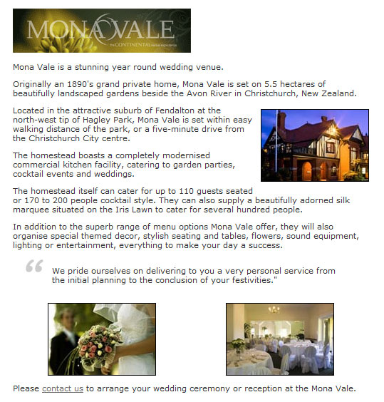 Full page advertisement example Full page advertisement example